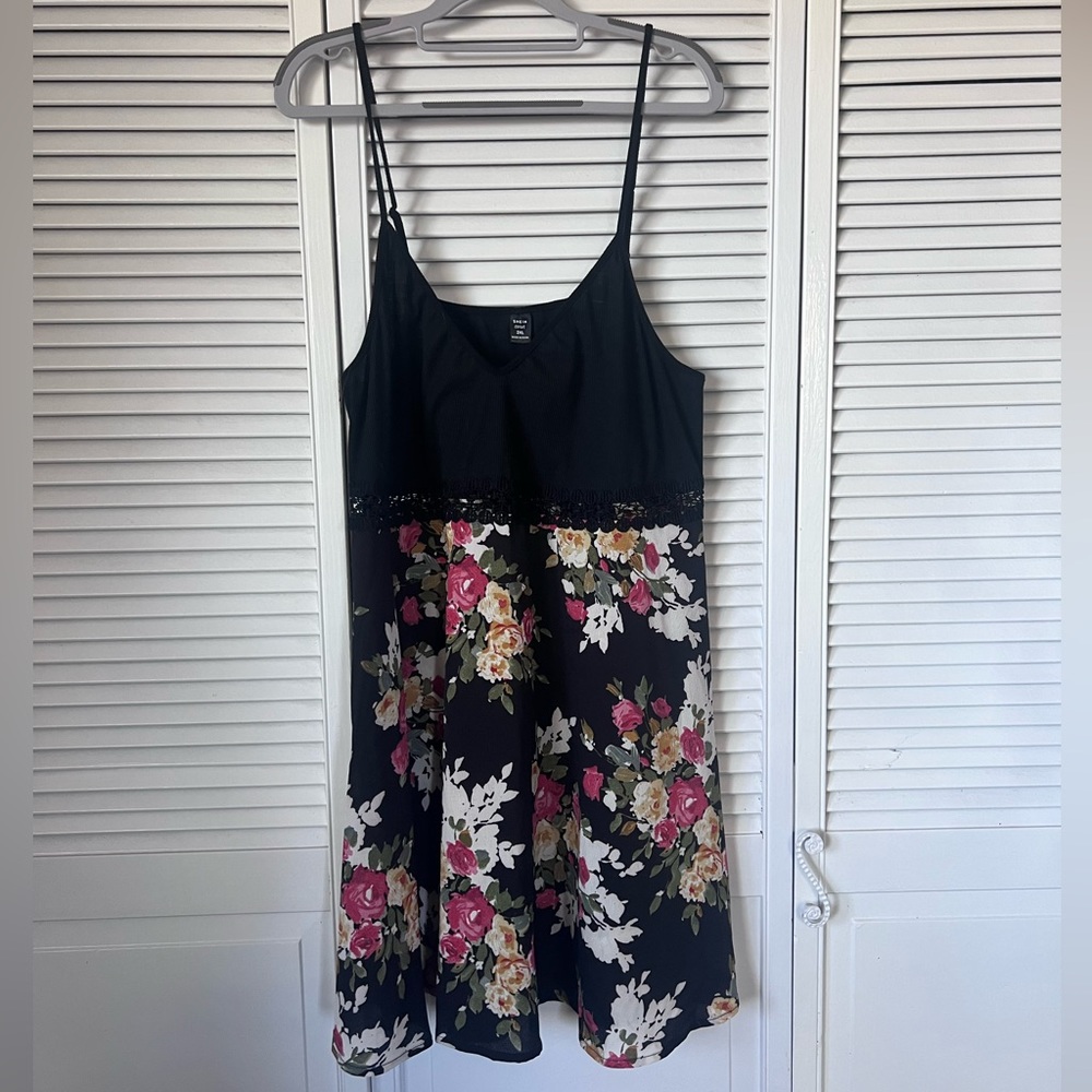 Shein Curve Thin Strap Dress w/ Cutout